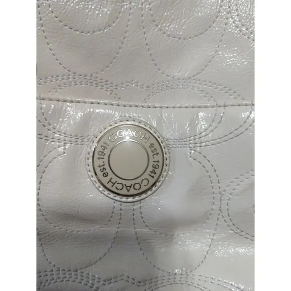 Coach‎ Diaper Bag/Tote Off-white No K1221-F19256 - Picture 5 of 12